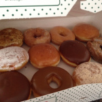 A Dozen Krispy Kreme Donuts